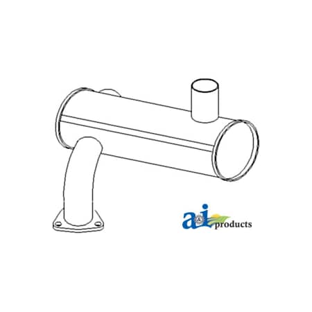 A & I Products Muffler 18" x18" x10" A-1694961M5